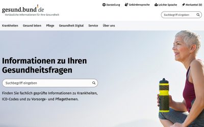 Digitale Themen im Nationalen Gesundheitsportal